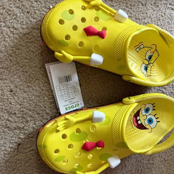 Crocs SpongeBob clogs w9 - Picture 1 of 3